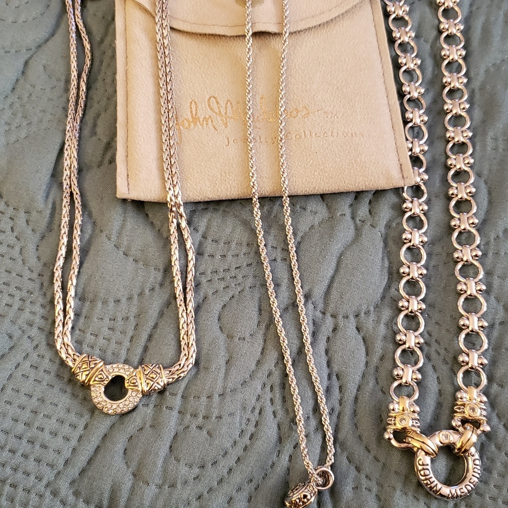 12 pieces of John Mederios Jewelry